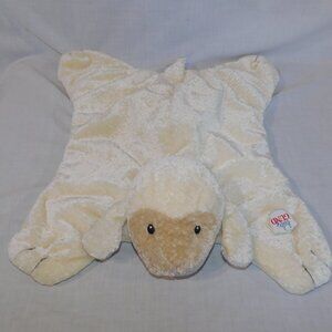 Gund Comfy Cozy Lamb 5865 Cream Tan Plush Baby security Blanket Lovey Mat W Tag